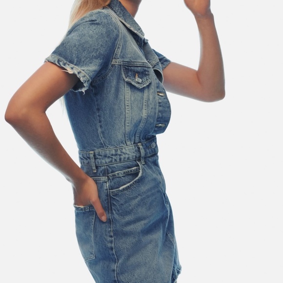 DENIM Z1975 SHIRT DRESS - Picture 4 of 6